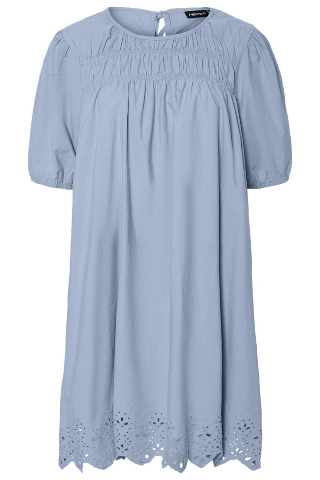 Forudbestilling - Pieces - Pcsalmina 2/4 Dress 17158170 - 4765851 - Cashmere Blue Kjoler 