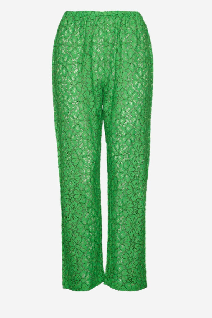 Forudbestilling - Sissel Edelbo - Asta Pants - Leftover Lace SE 1127 - Green Bukser 