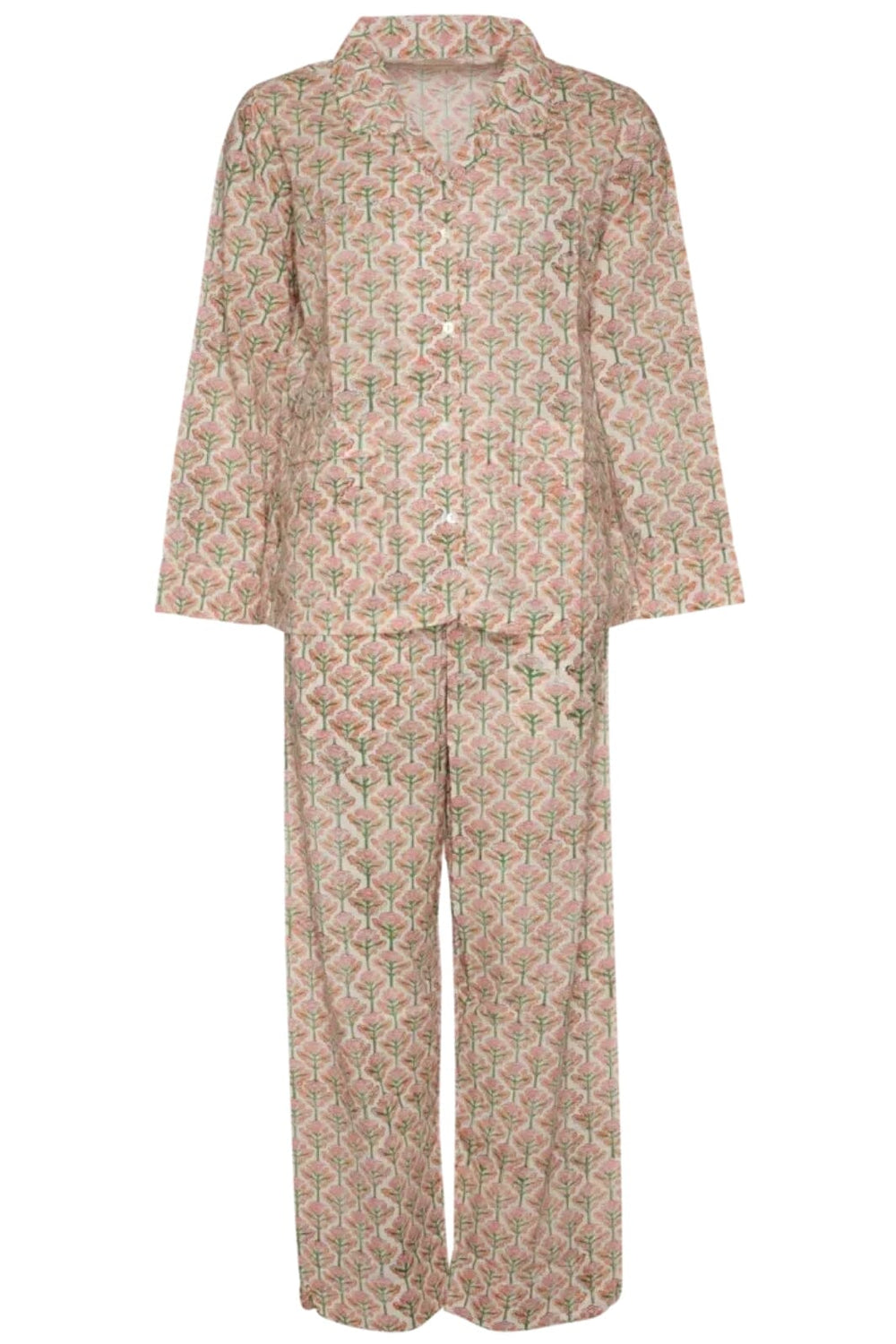 Forudbestilling - Sissel Edelbo - Nuit Pyjamas Set SE 1674 - Blush Flower Nattøj 