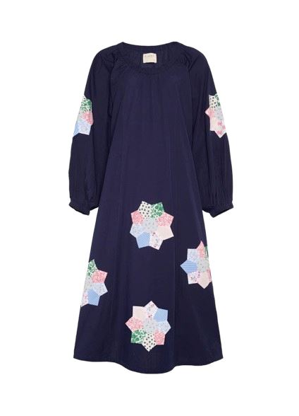 Forudbestilling - Sissel Edelbo - Regina Dress SE 1411 - Navy Kjoler 