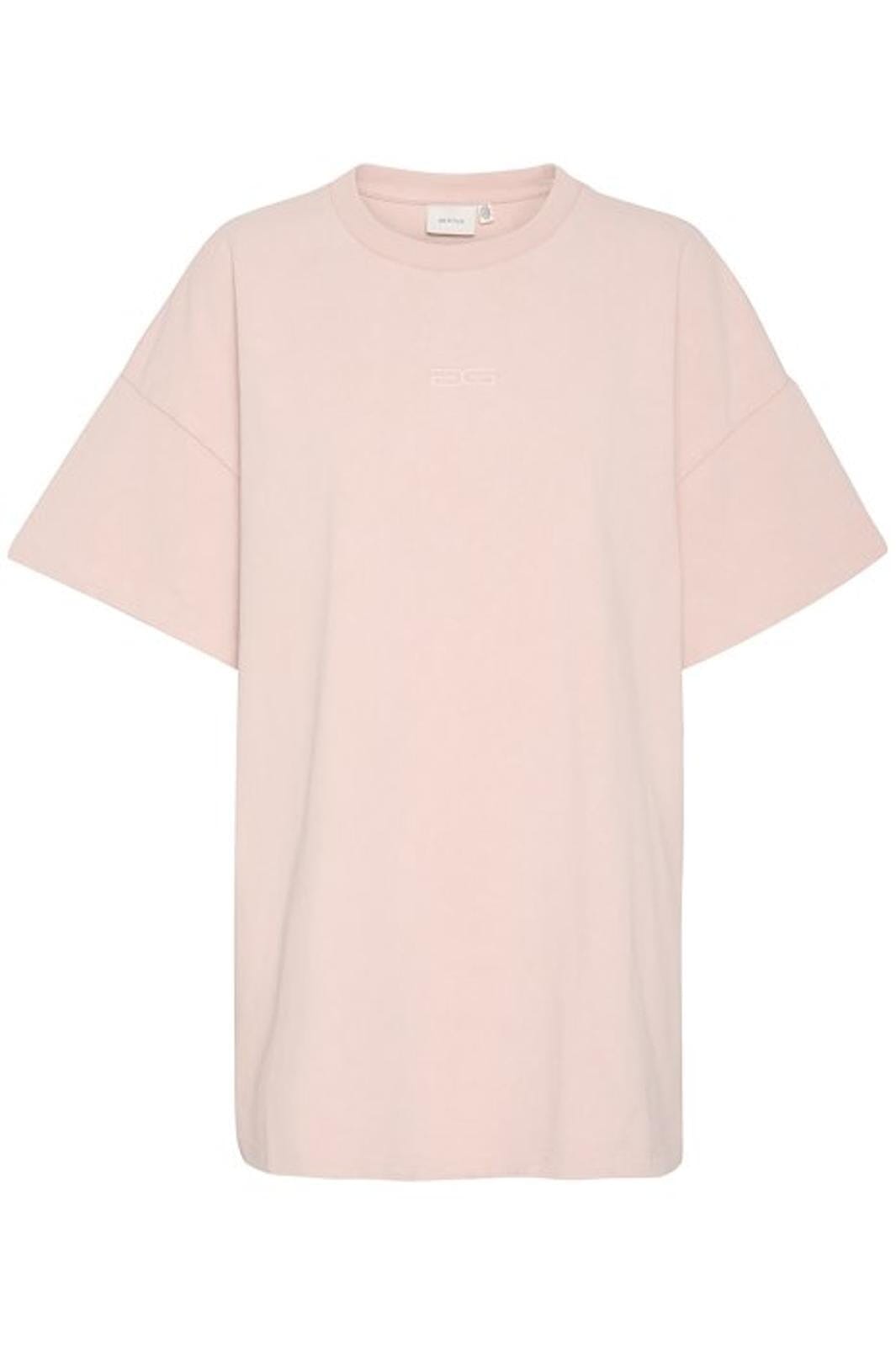 Gestuz - Millogz Oversize Tee 10909709 - 106921 - Light Pink Washed