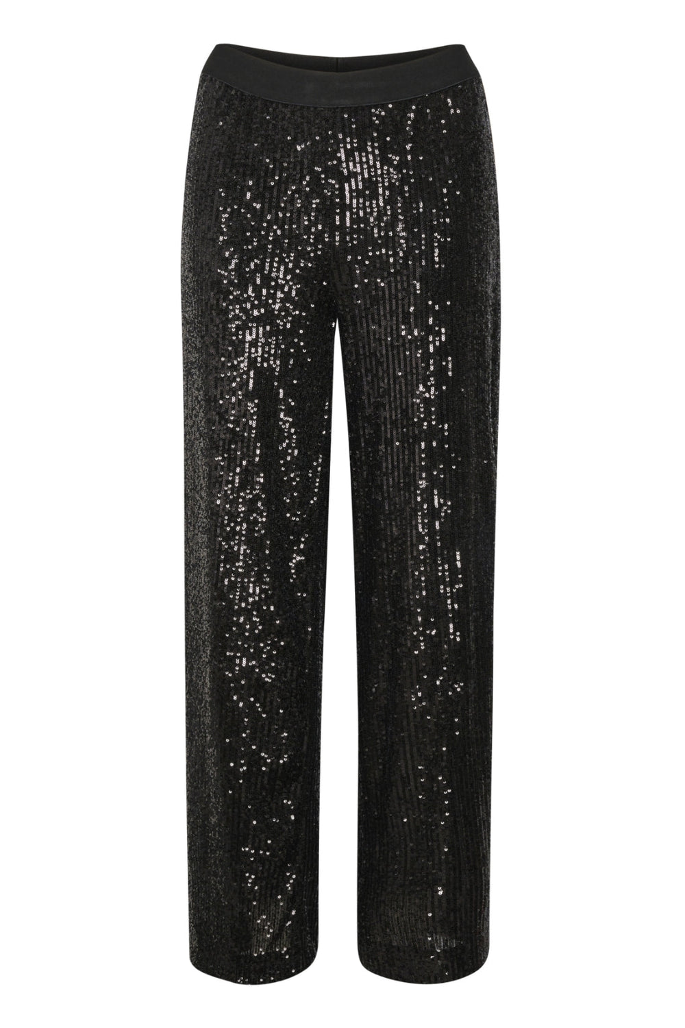 Gestuz - SittiaGZ HW wide pants - Black Bukser 