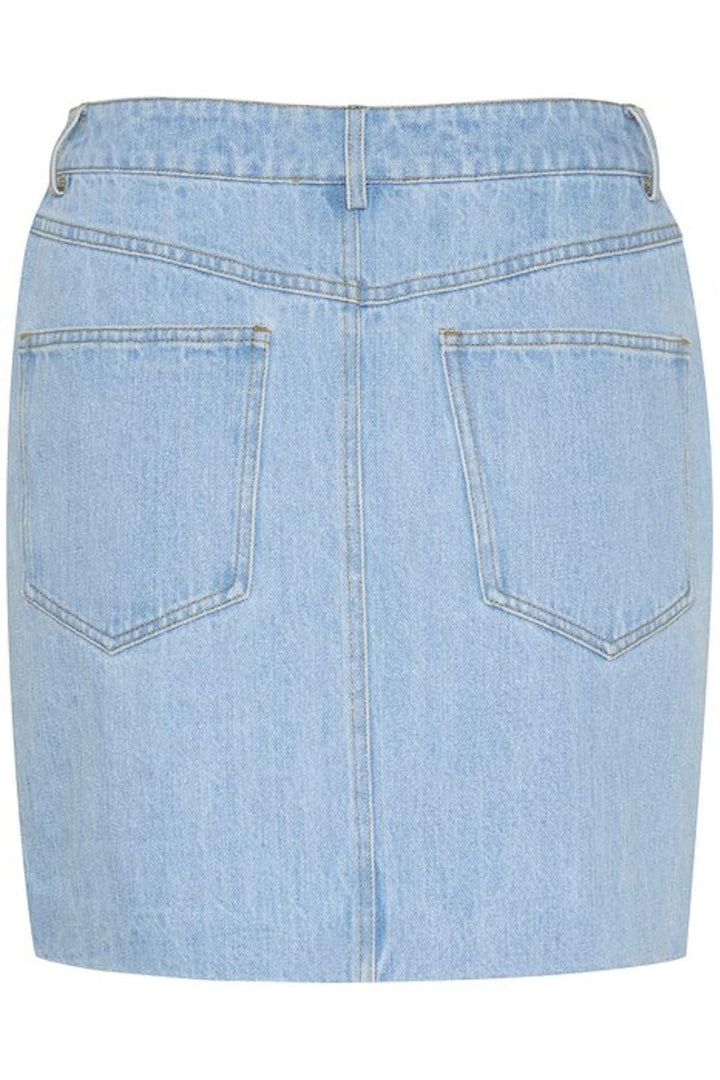 Gestuz - Vellagz Short Skirt 10909772 - 104611 - Light Blue Washed