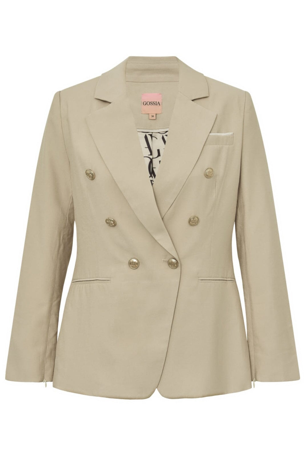 Gossia - Paulago Blazer G1771 - Sand Blazere 