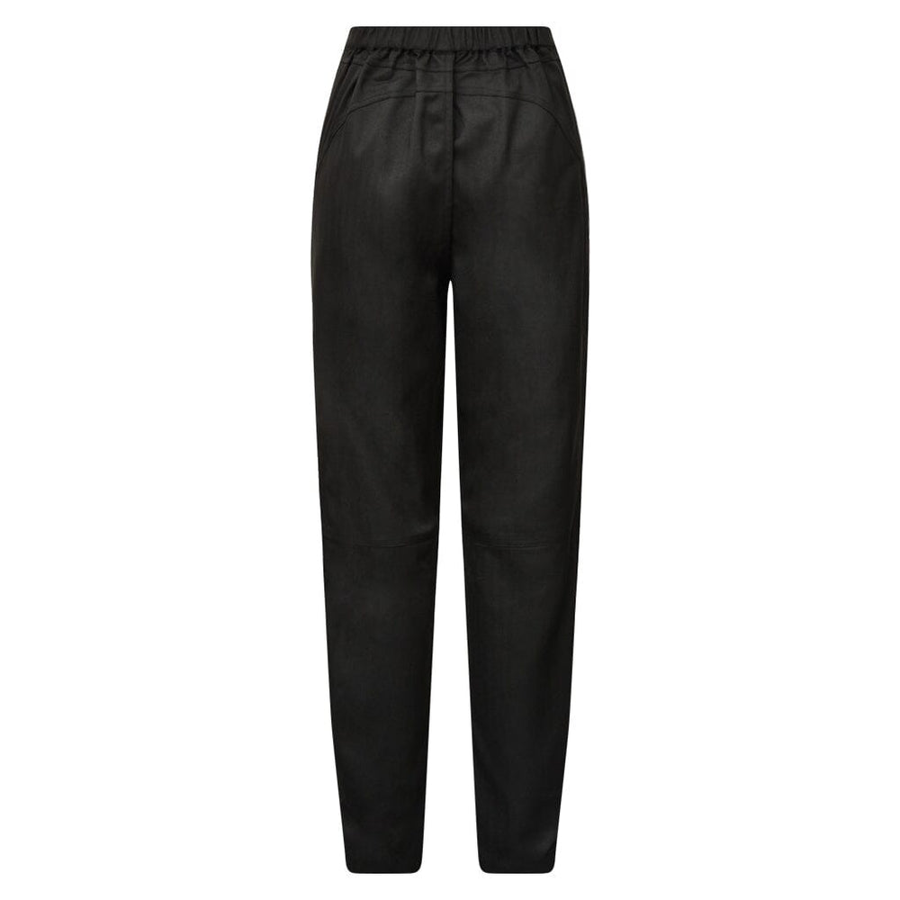 Gossia - ThillaGO Herringbone Pant - Black Bukser 