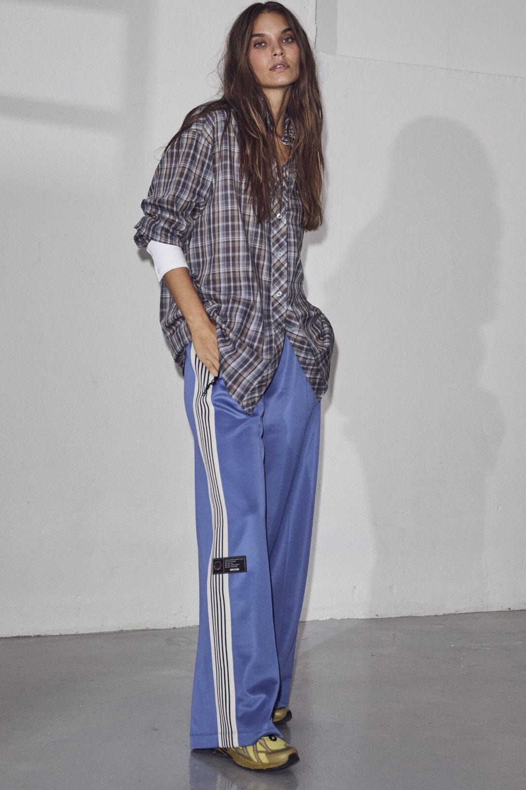 Haute L'Amitié - Baggy Track Pants HL10018 - Blue