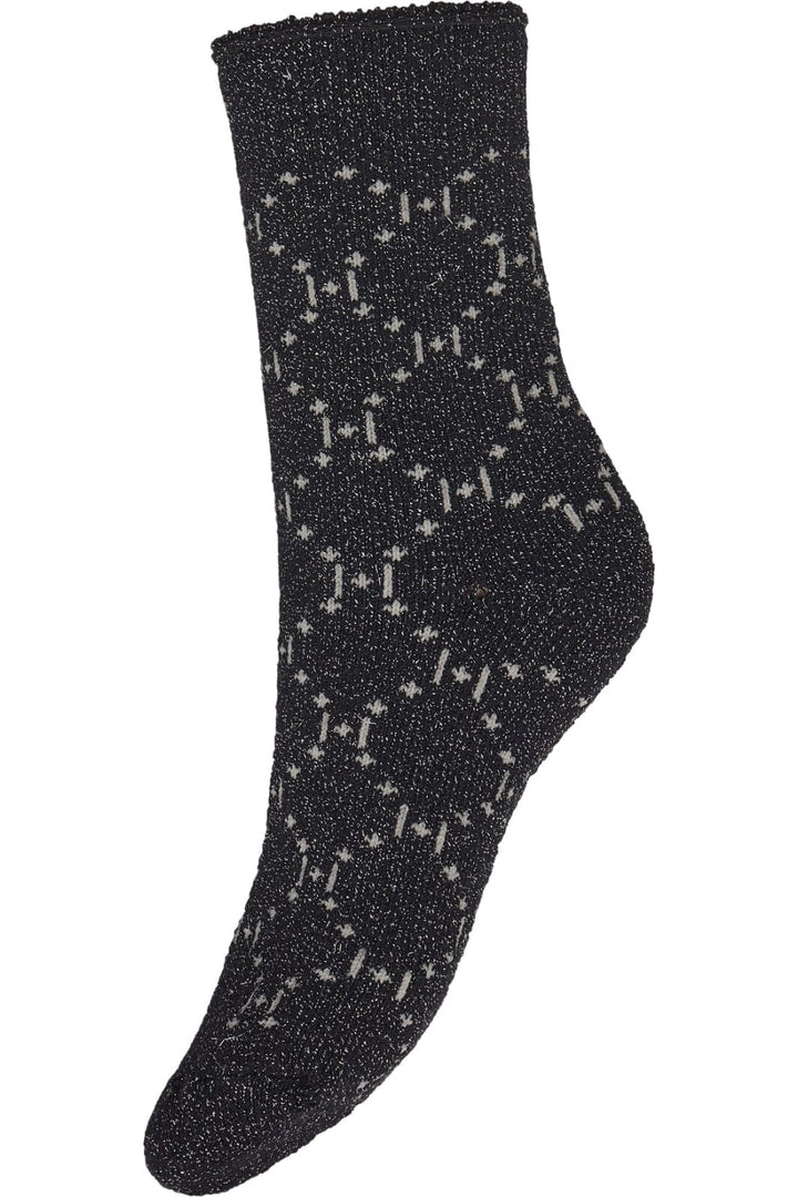 Hype The Detail - Cosy Socks Logo 37345-75 - 1130 Sort Strømper 