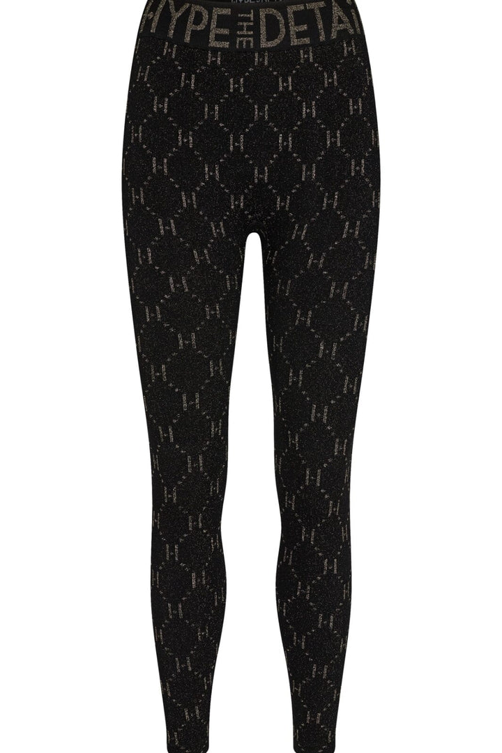 Hype The Detail - Legging W/Lurex 450-21 - 3 Golden Leggings 