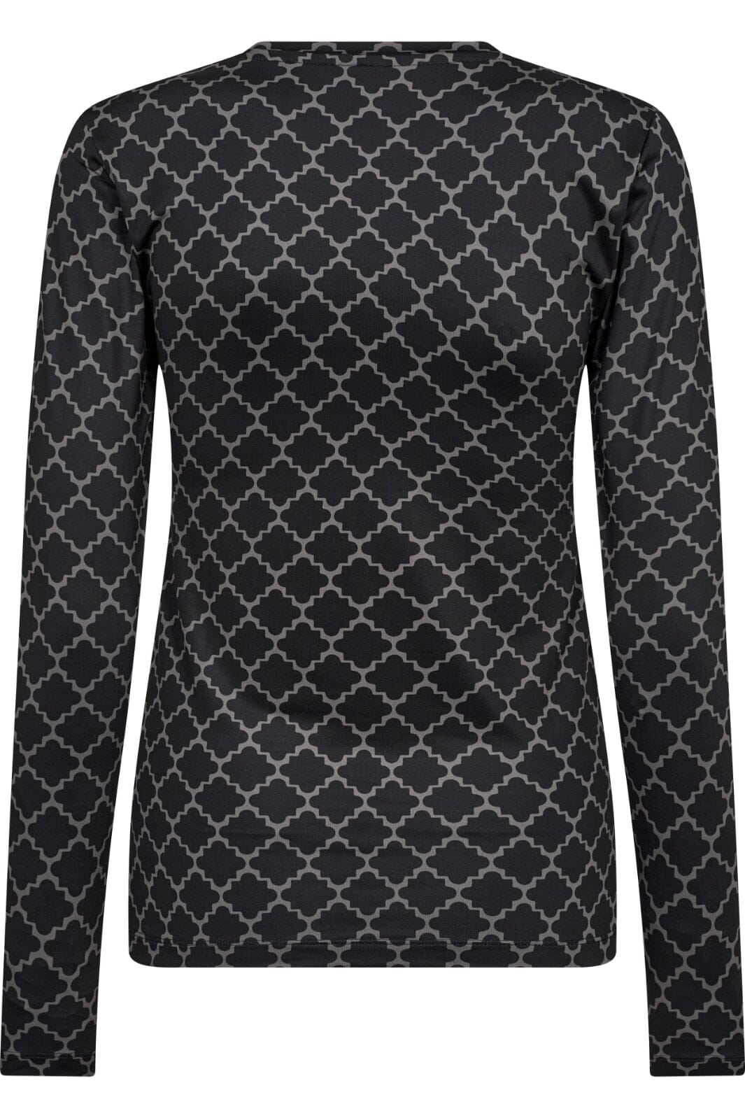 Hype The Detail - Printed Blouse 200-14 - 37 Sort Bluser 