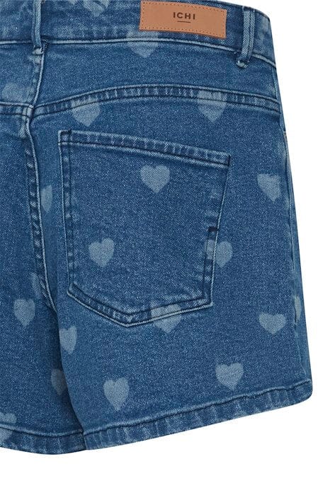 Ichi - Ihpiper Sho2 - 200792 Light Blue Washed Shorts 