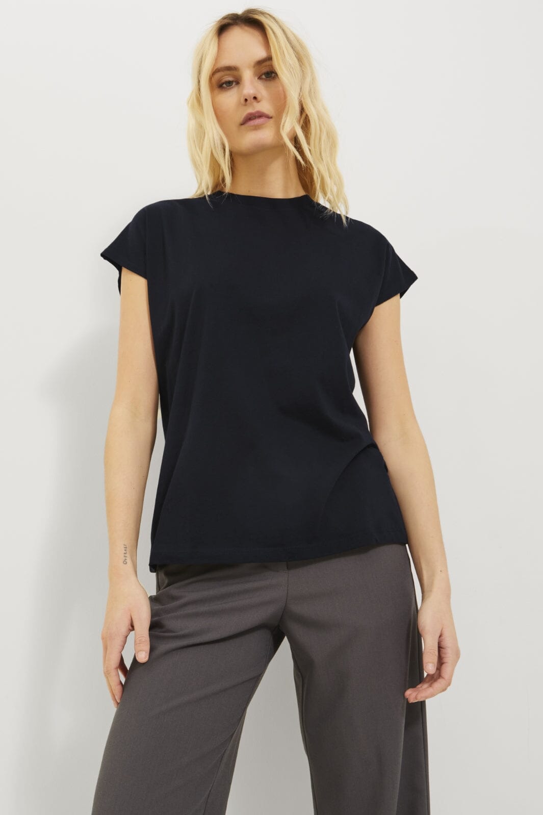 Jjxx - Jxastrid Boxy Sl Every Tee - 3861199 Black