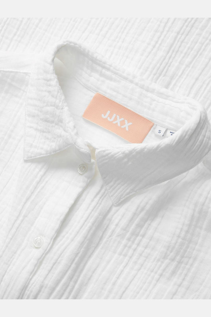 Jjxx - Jxmia Ss Muslin Shirt - 4483096 White