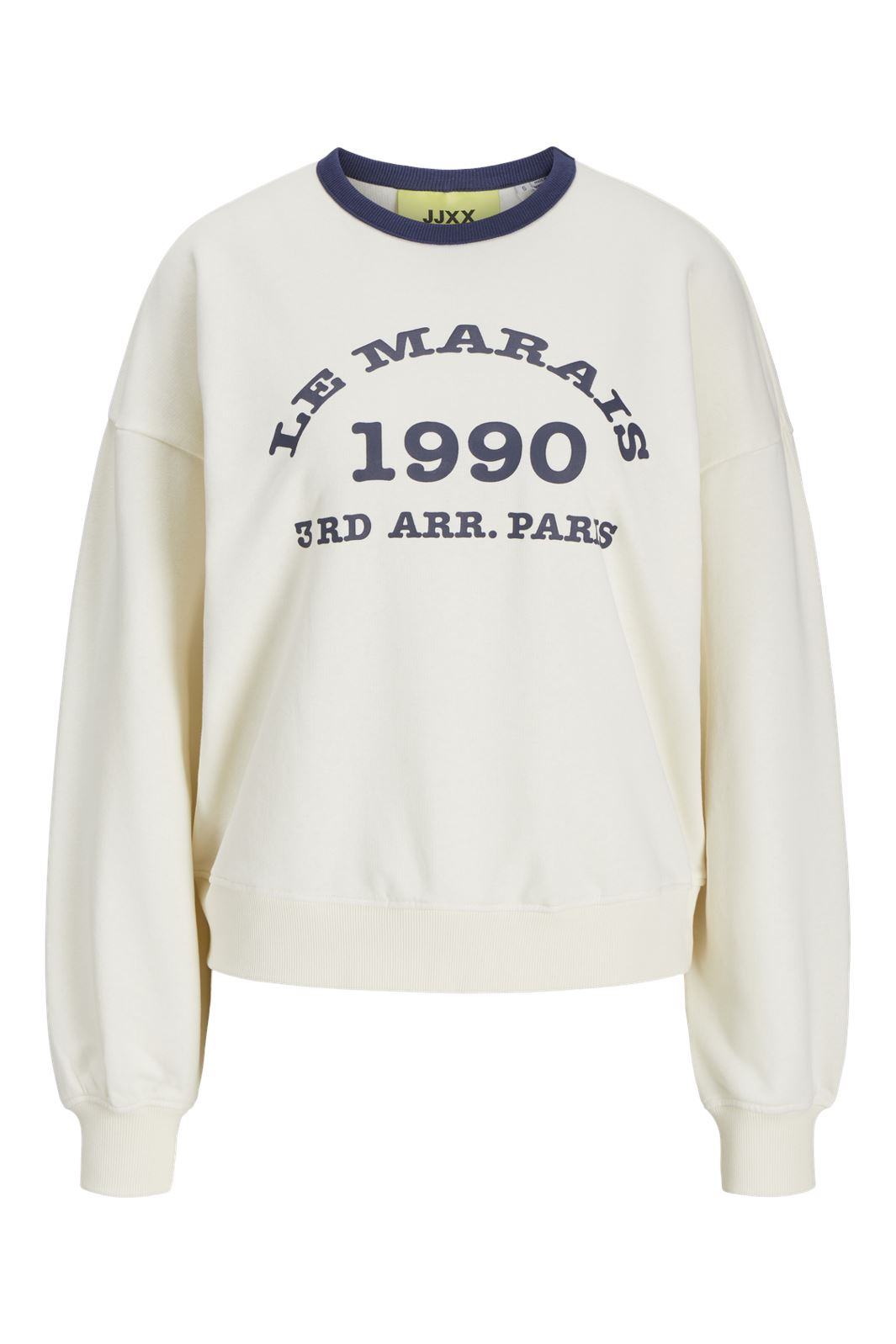 Jjxx - Jxperle Rlx Ls Crew Sweat Swt - 4706317 Vanilla Ice Le Marais