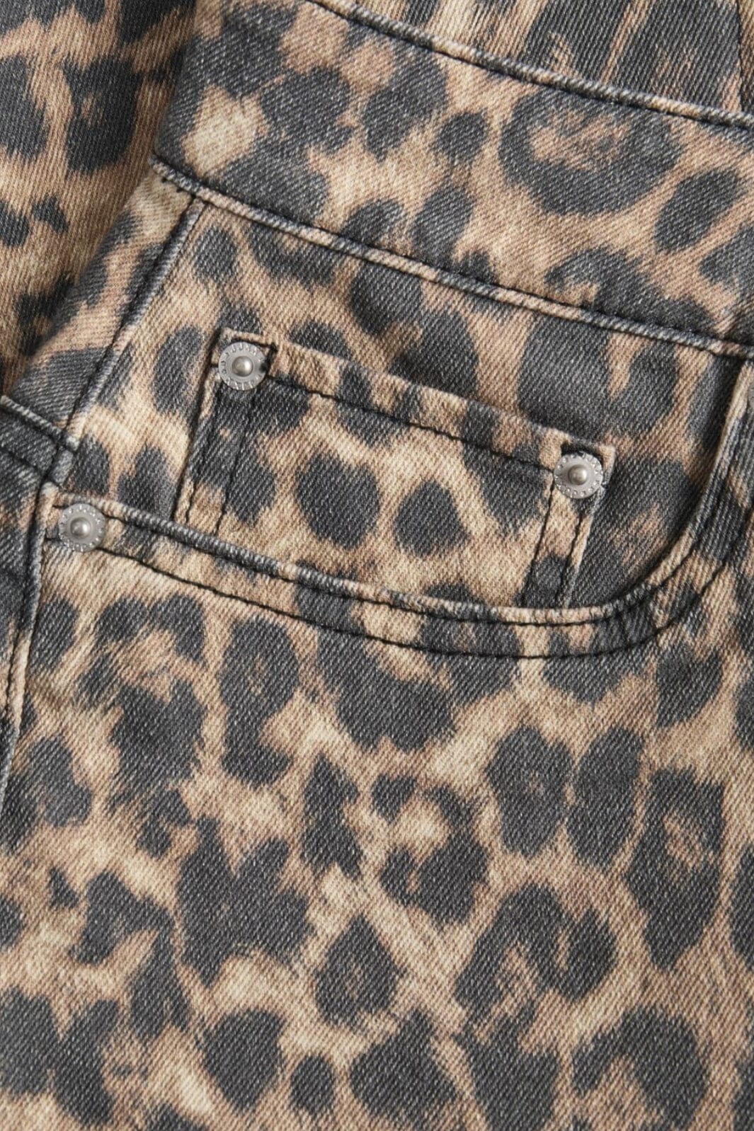 Jjxx - Jxsarah Erin Baggy Shorts - 4832706 Cornstalk Leopard