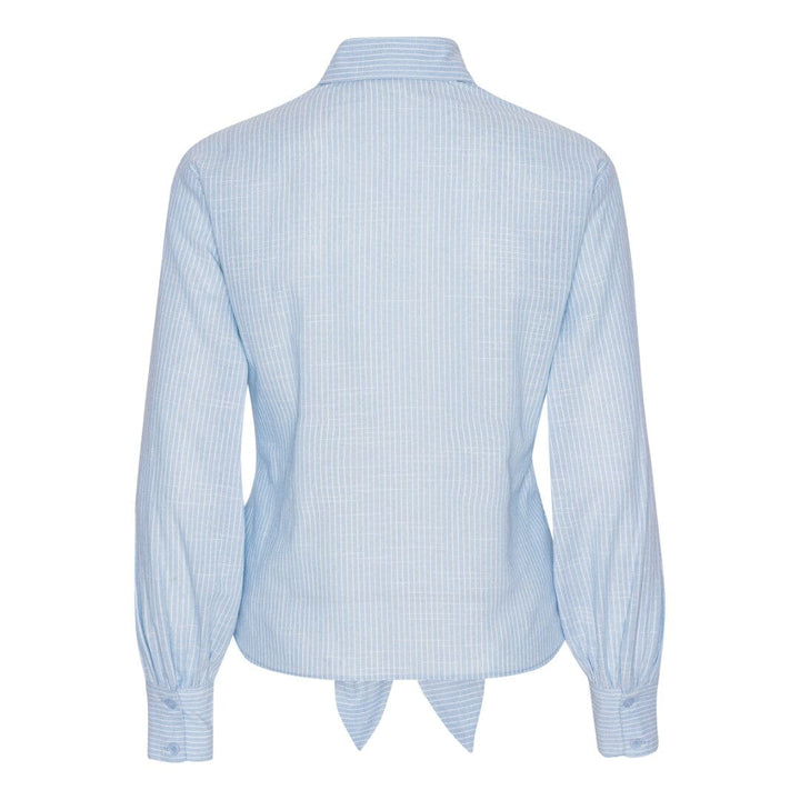 Karmamia - Lee Shirt - Sky Pin Stripe Skjorter 