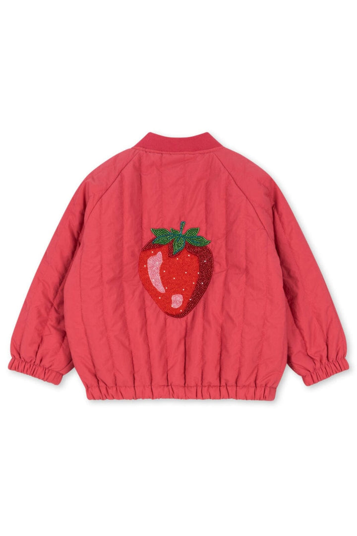 Konges Sløjd - Juno Sparkle Bomber Jacket Ks102314 - Raspberry Wine