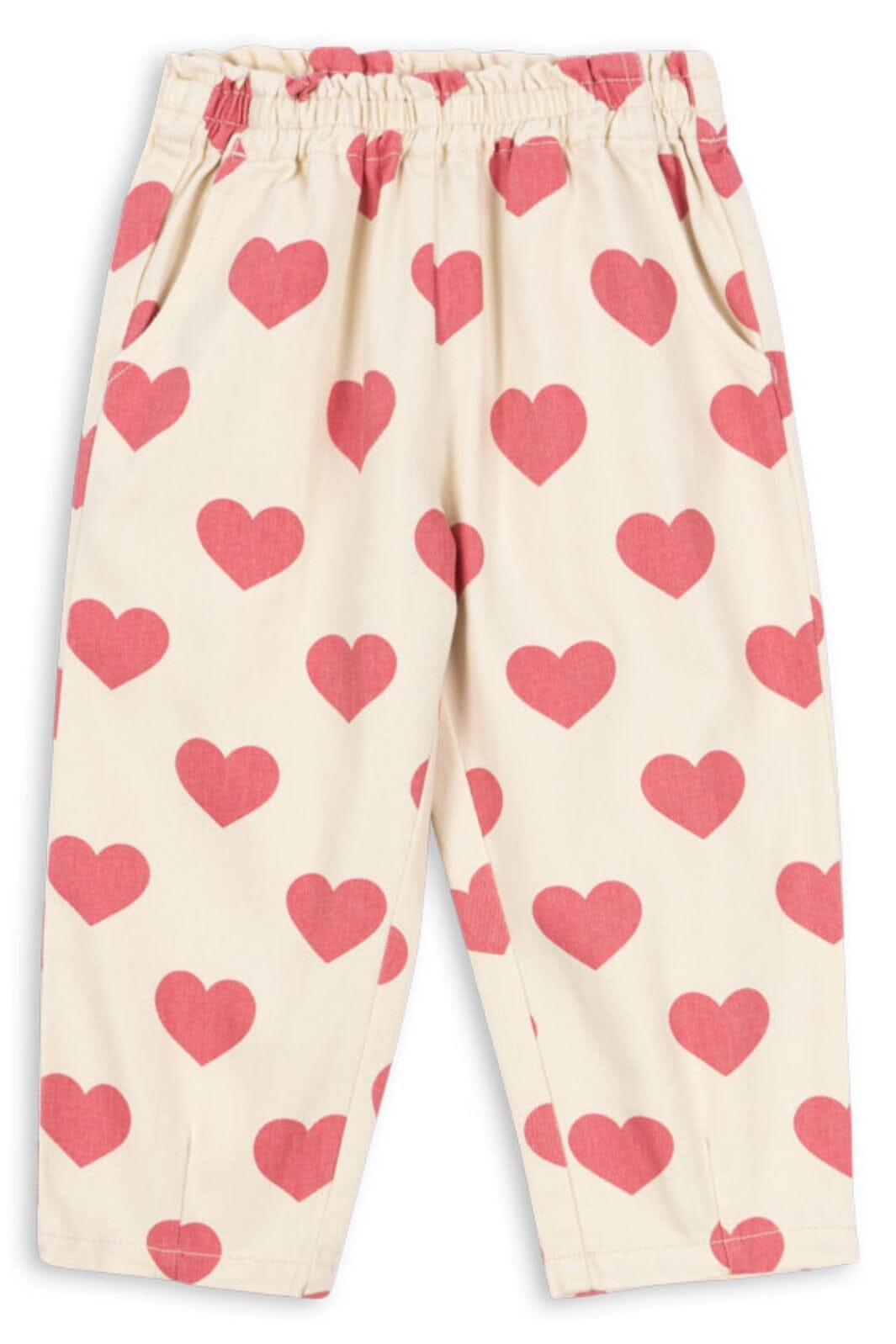 Konges Sløjd - Magot Frill Pants Gots Ks103366 - Bon Coeur Pink