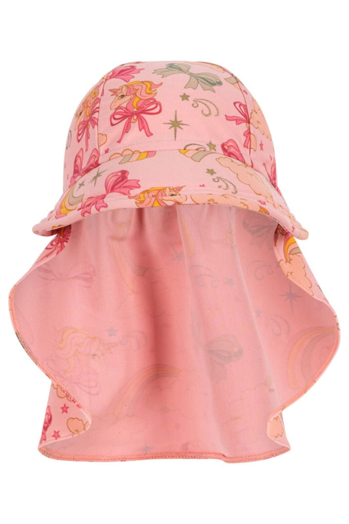 Konges Sløjd - Manuca Frill Sun Hat Grs Ks102512 - Rainbow Bow