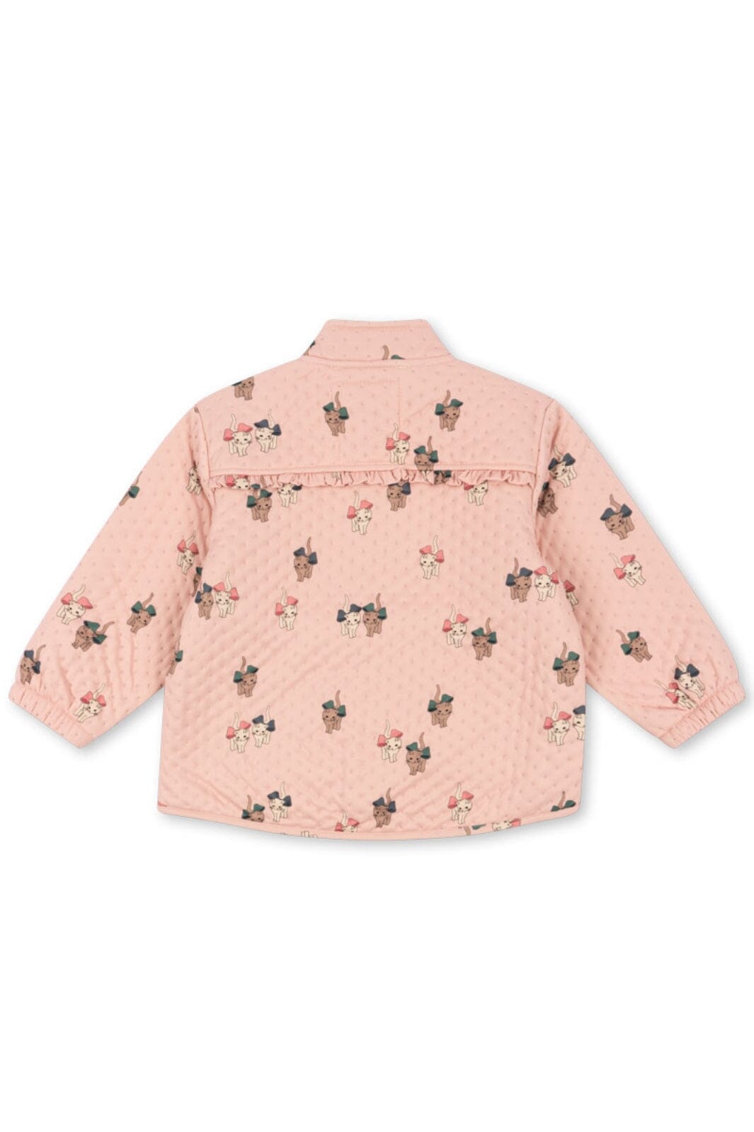 Konges Sløjd - Thermo Frill Jacket Grs Ks102318 - Bow Kitty Pink