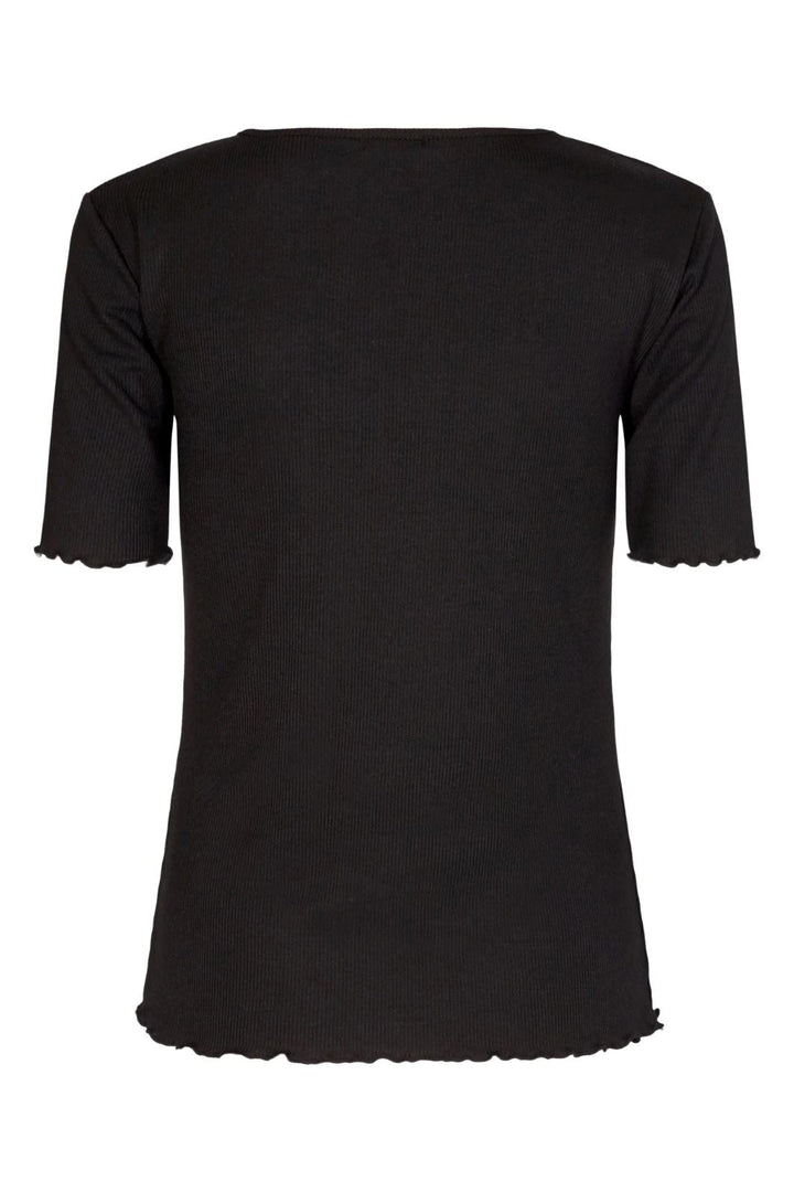 Liberte - Natalia-Ss-Blouse - Black T-shirts 