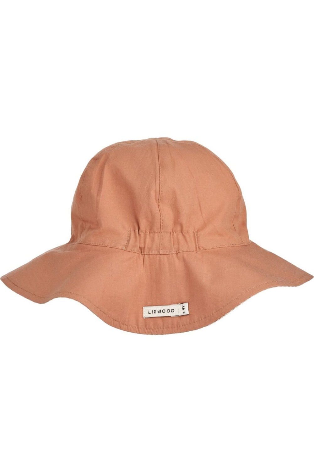 Liewood - Amelia Reversible Seersucker Sun Hat - Y/D Stripe Tuscany Rose / Sandy Hatte 