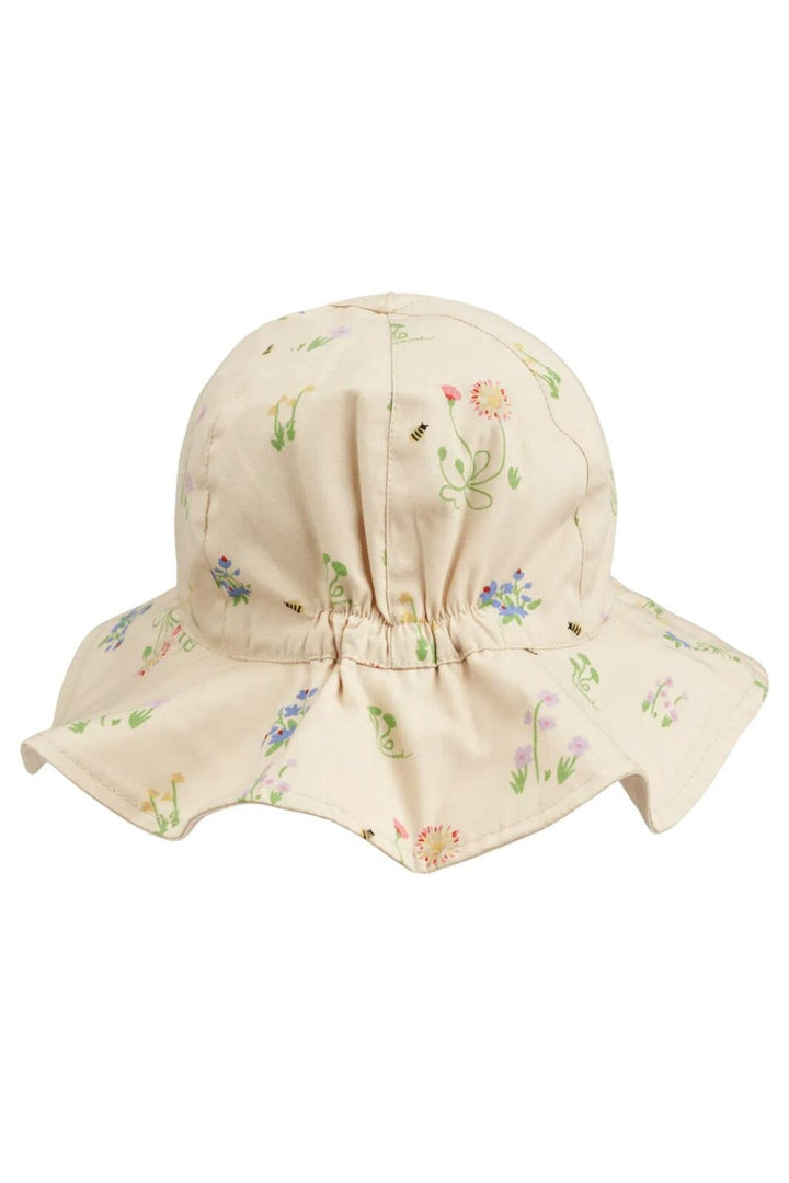 Liewood - Amelia Reversible Sun Hat - Flora Sandy / Sandy Sommerhatte & UV hatte 