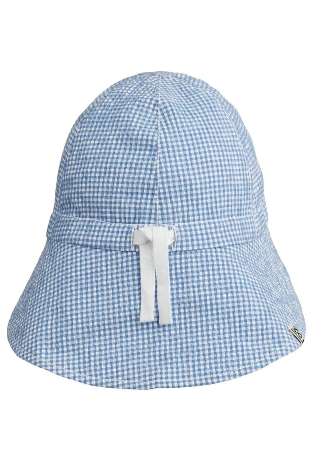 Liewood - Sunneva Sun Hat - Y/D Check Riverside / Crisp White Sommerhatte & UV hatte 