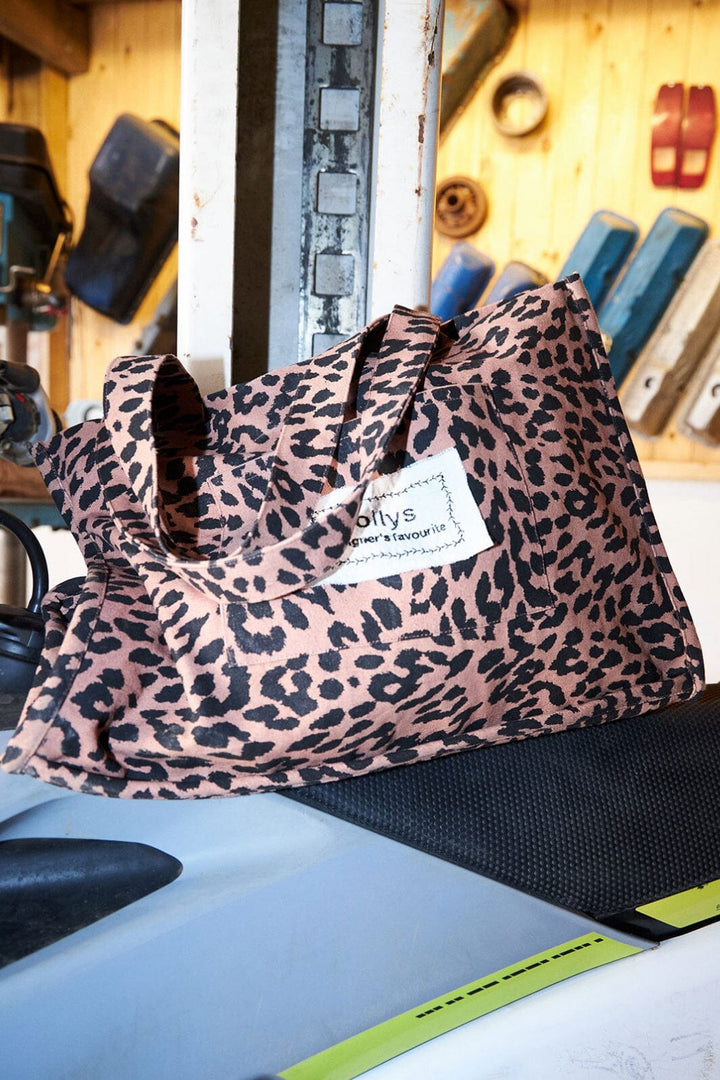 Lollys Laundry - Hydrall Shopper Bag - 72 Leopard Print