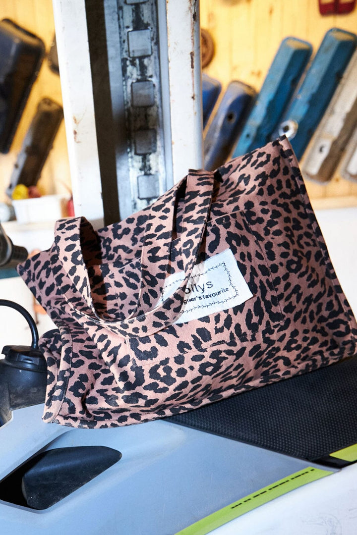 Lollys Laundry - Hydrall Shopper Bag - 72 Leopard Print