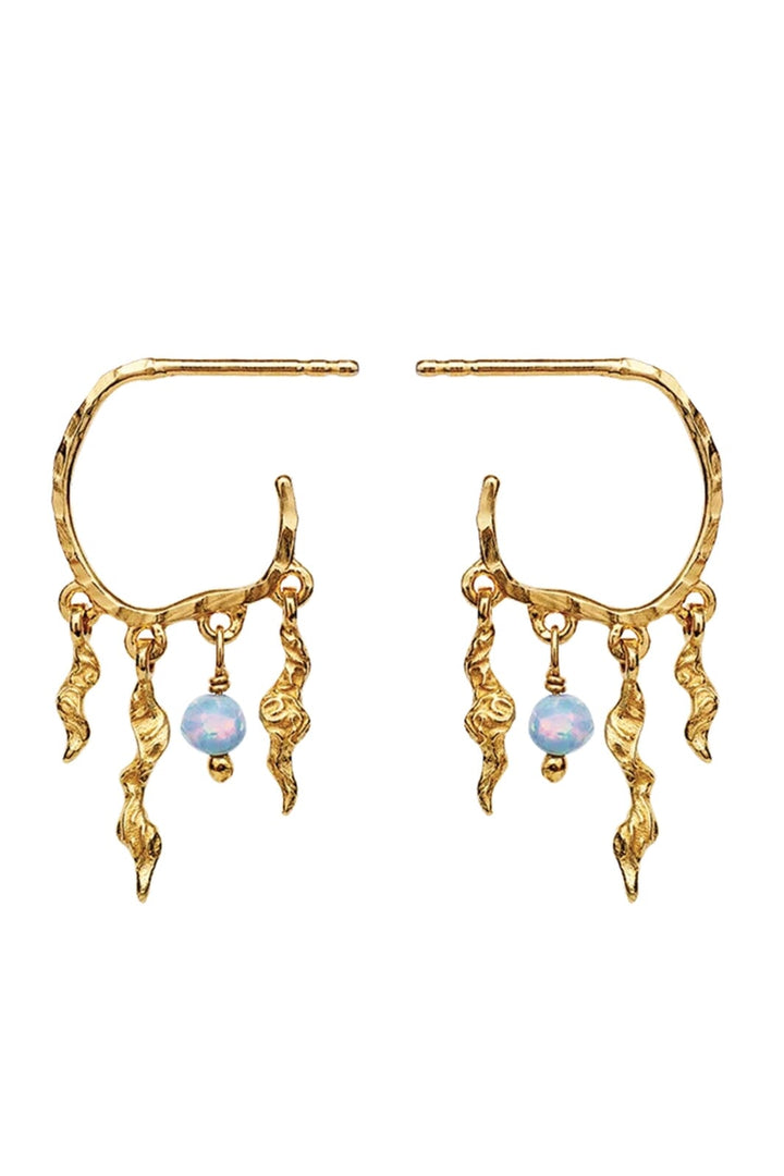 Maanesten - Bayou Earrings - Coated With 18k Gold.