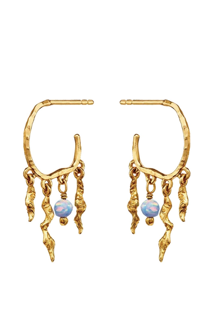 Maanesten - Bayou Earrings - Coated With 18k Gold.