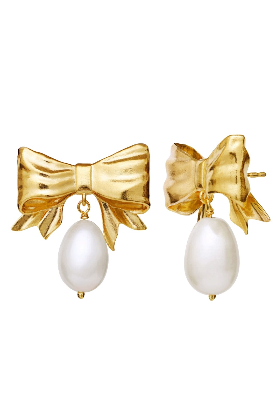 Maanesten - Diana Earrings - 18 Ct Gold Plated 925 Sterling Silver