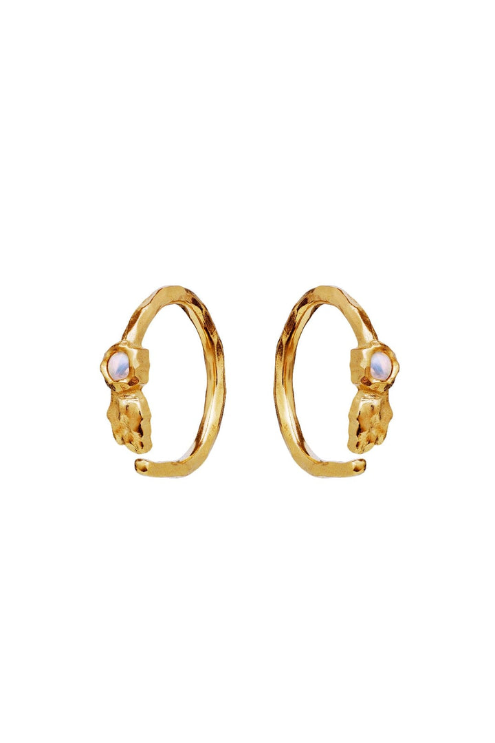 Maanesten - Florus Earrings - Coated With 18k Gold.