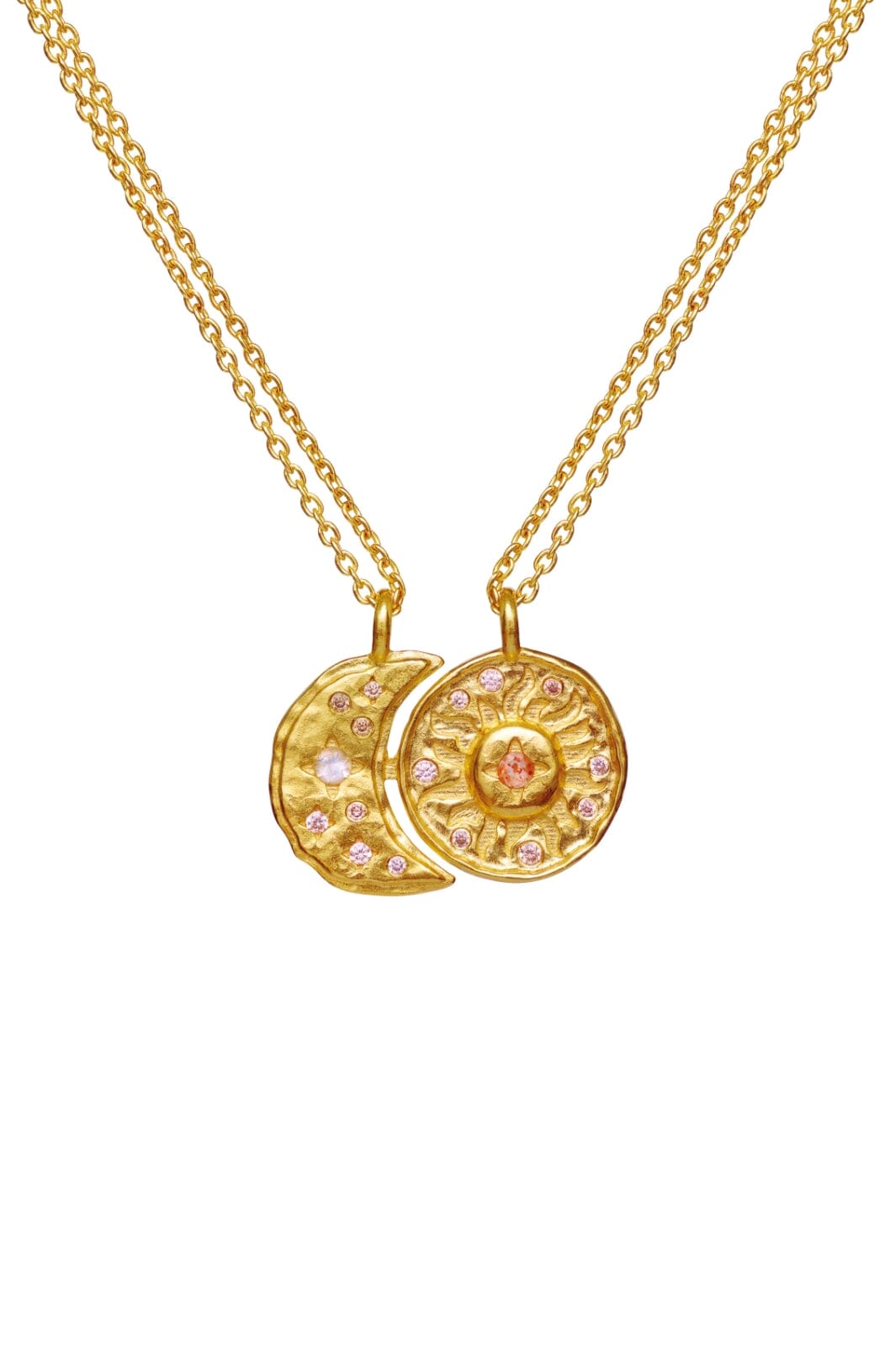 Maanesten - Friendship Necklace - Coated With 18k Gold.