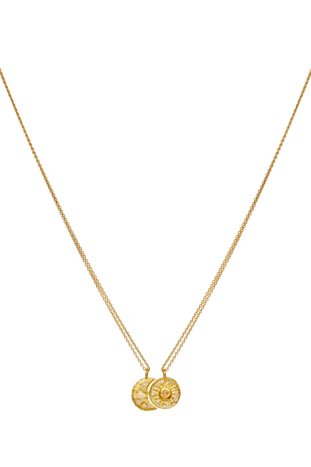 Maanesten - Friendship Necklace - Coated With 18k Gold.