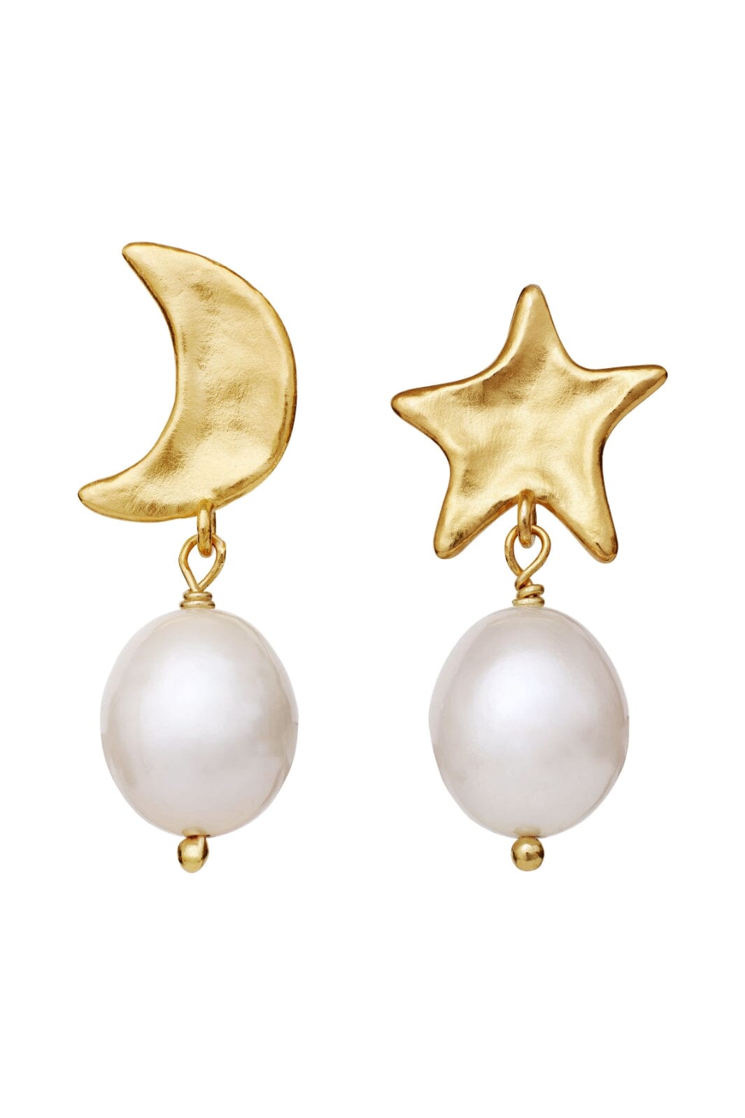 Maanesten - Gabrielle Earrings - 18 Ct Gold Plated 925 Sterling Silver