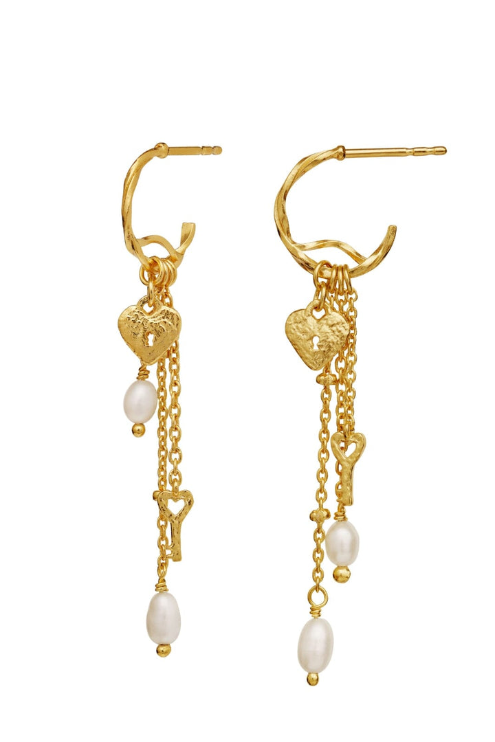 Maanesten - Idris Earrings - 18 Ct Gold Plated 925 Sterling Silver