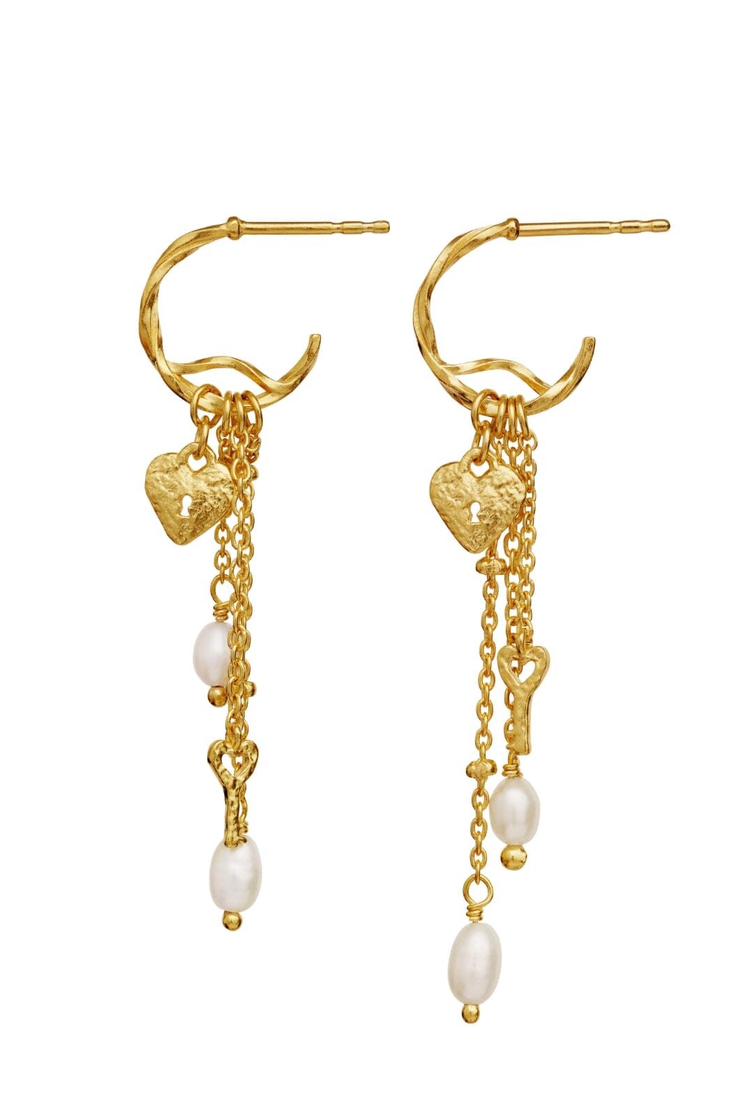 Maanesten - Idris Earrings - 18 Ct Gold Plated 925 Sterling Silver