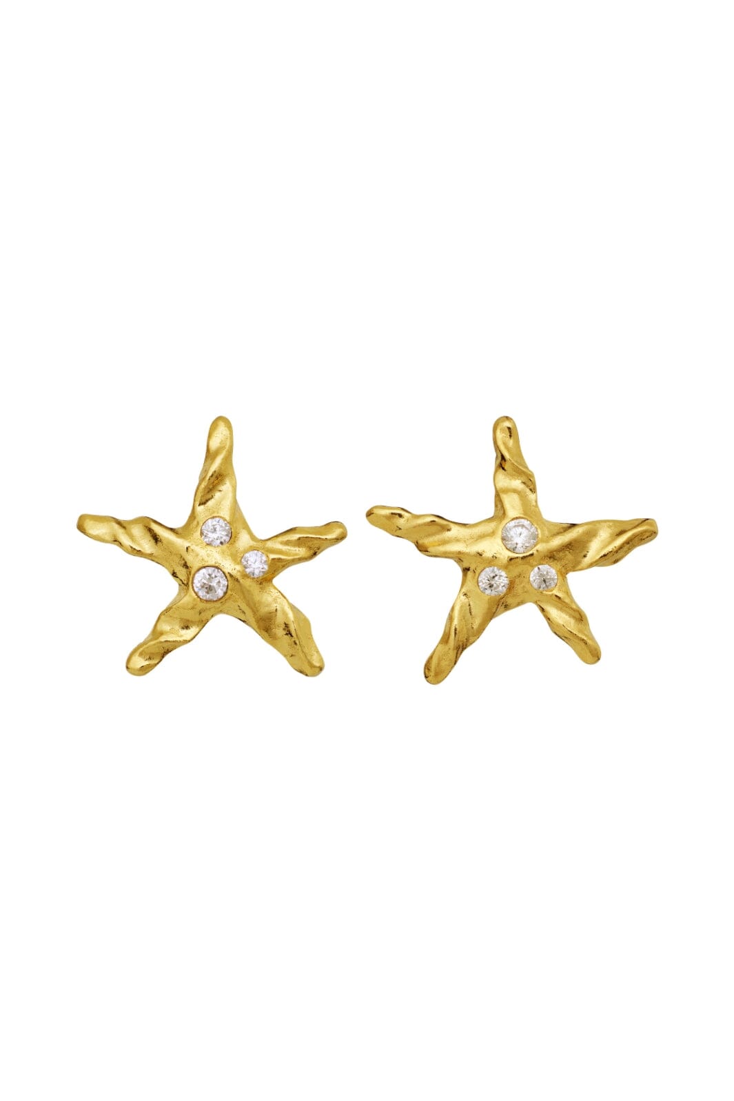 Maanesten - Lana Earrings  - Coated With 18k Gold.