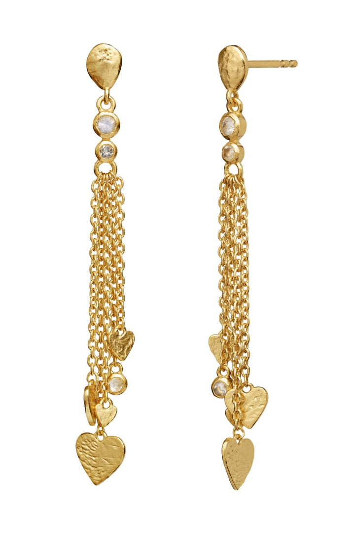 Maanesten - Lolly Earrings - 18 Ct Gold Plated 925 Sterling Silver