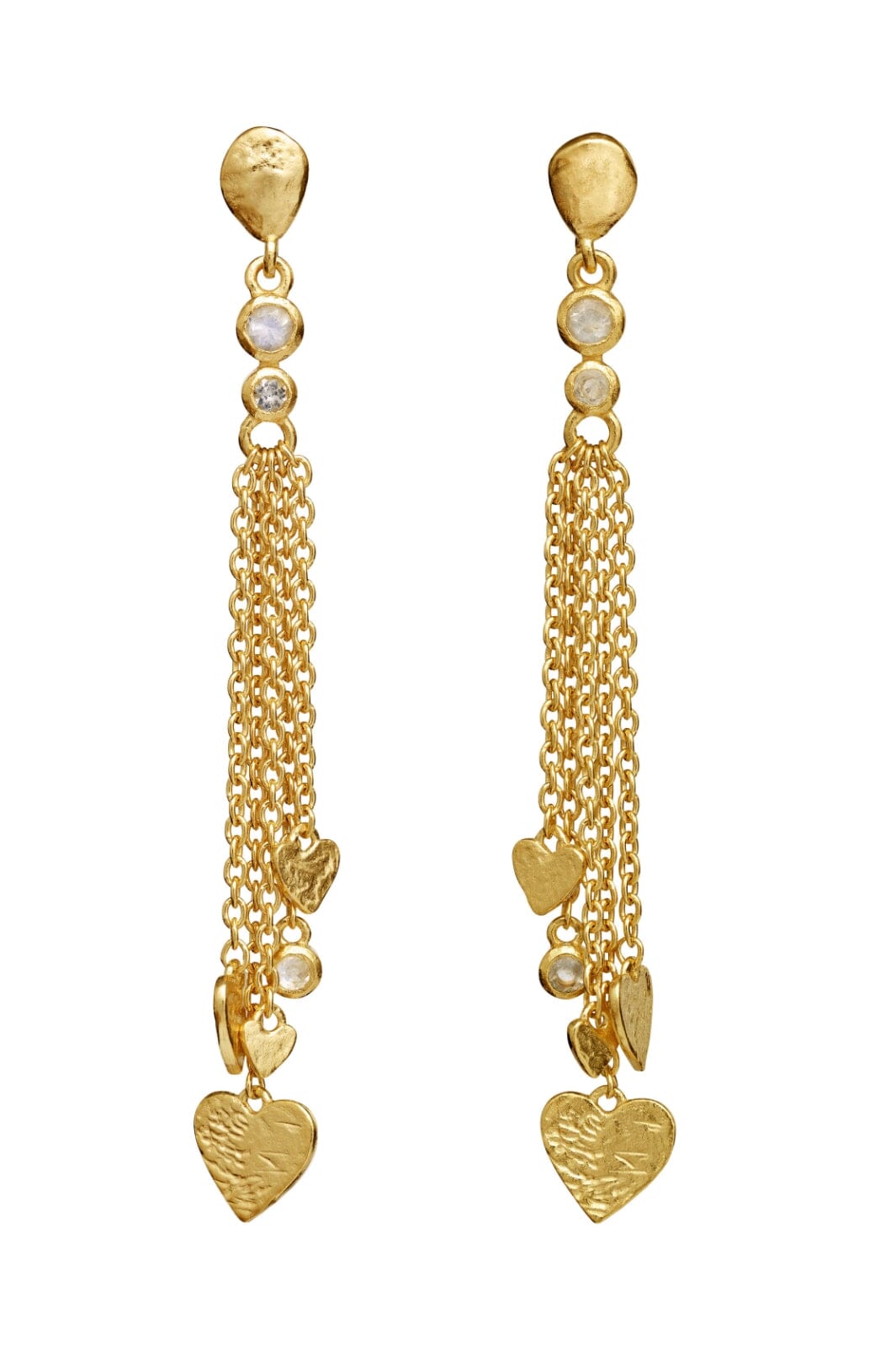 Maanesten - Lolly Earrings - 18 Ct Gold Plated 925 Sterling Silver