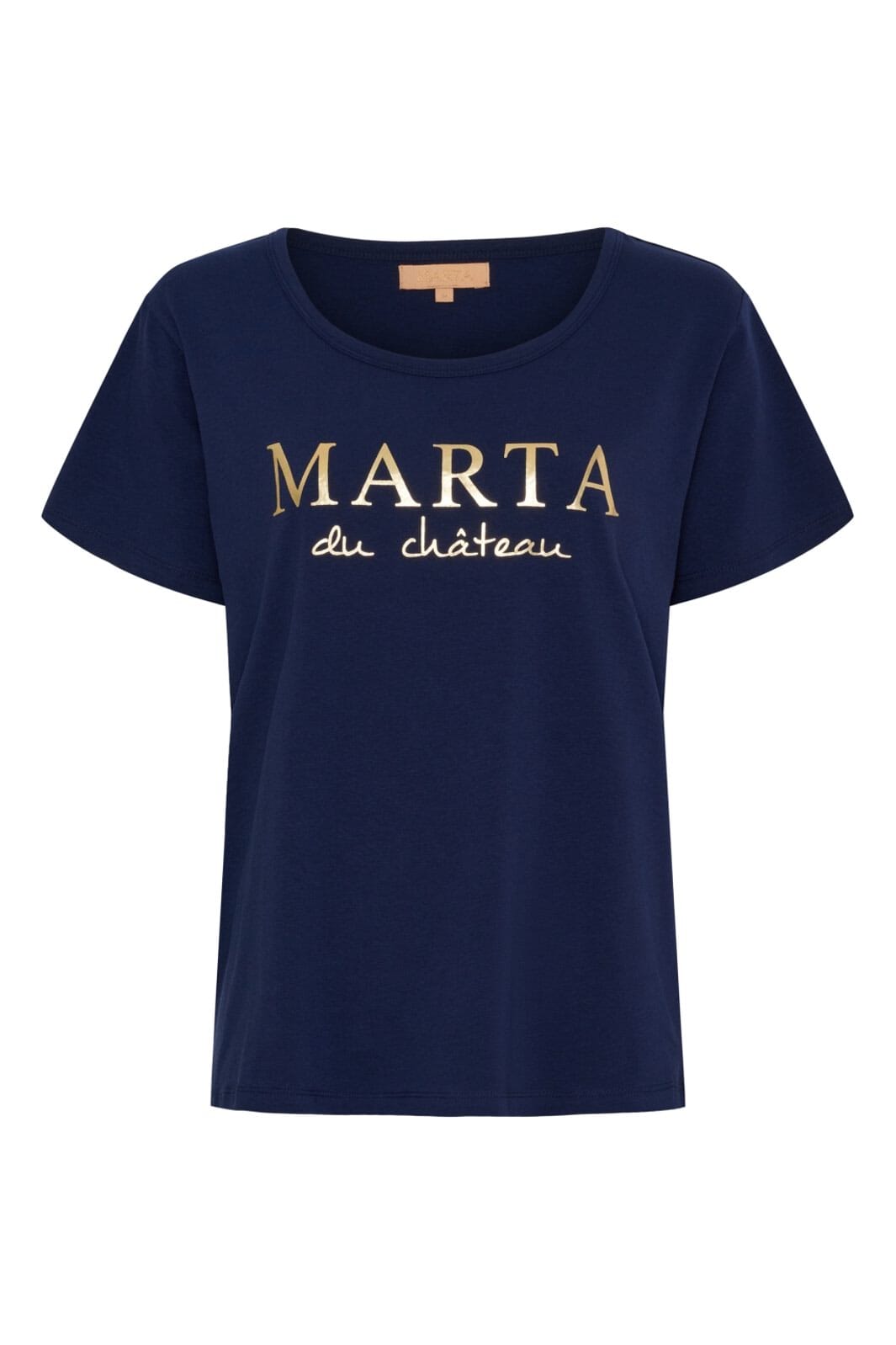 Marta Du Chateau - Mdcjeanette Tee MT-002-S - Navy