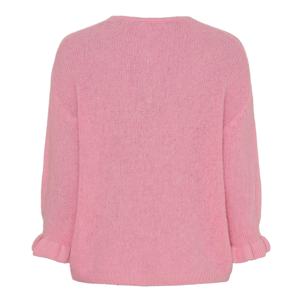 Marta Du Chateau - Mdcjuliana Knit - Baby Pink Strikbluser 