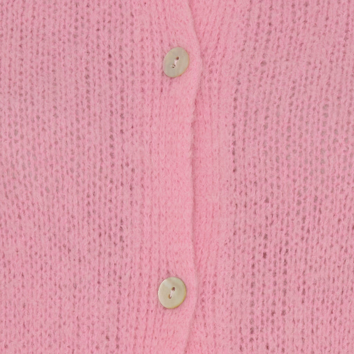 Marta Du Chateau - Mdcjuliana Knit - Baby Pink Strikbluser 