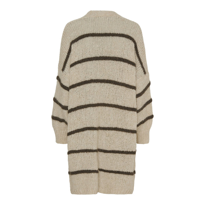 Marta Du Chateau - Mdcsimone Knit A0178 - Beige/Fango Cardigans 