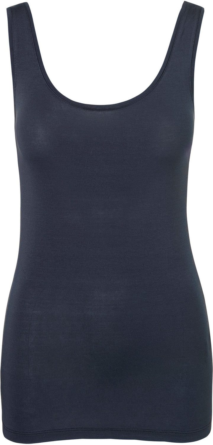 MbyM - Sina Basic Top - Navy Blue Toppe 