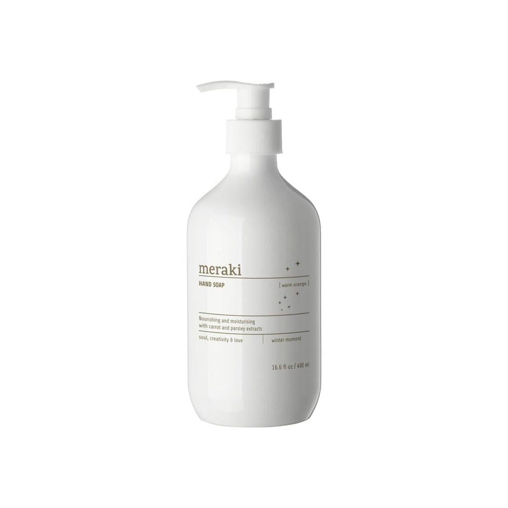 Meraki - Hand soap, Warm Orange, Winter Moment