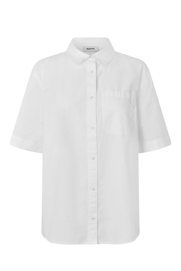 Modström - Maudemd Ss Shirt - 4 Soft White