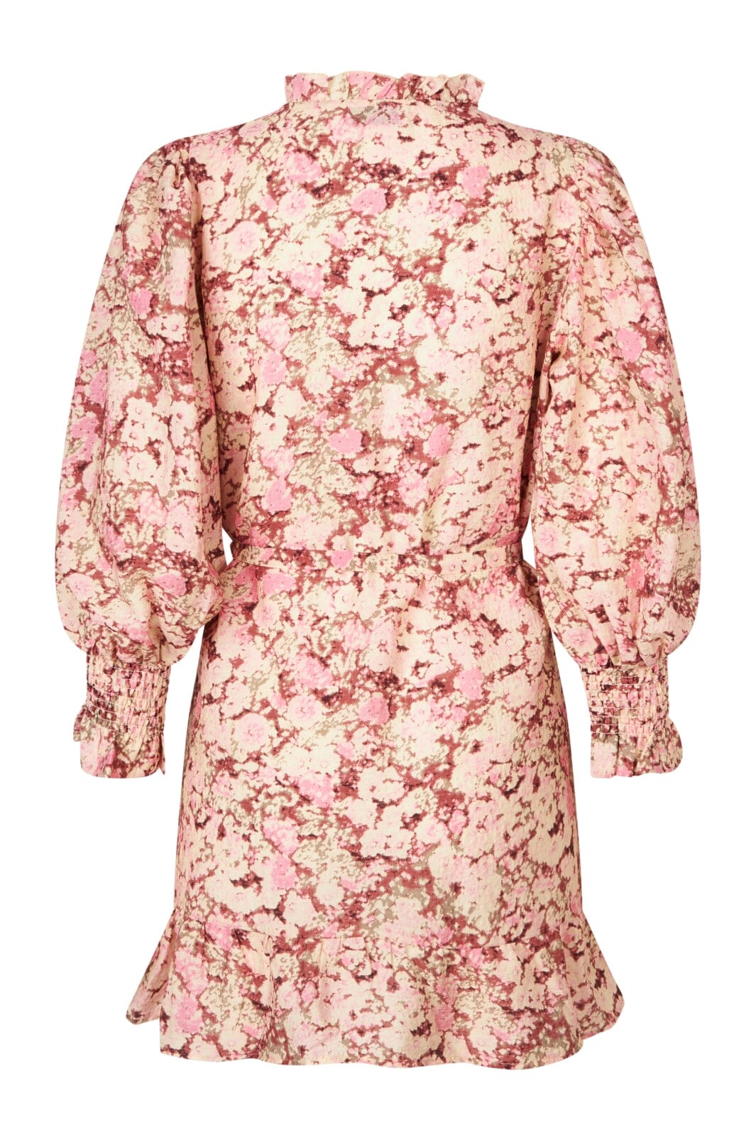 Modström - Meliamd Print Ls Dress - 11507 Pink Blossom