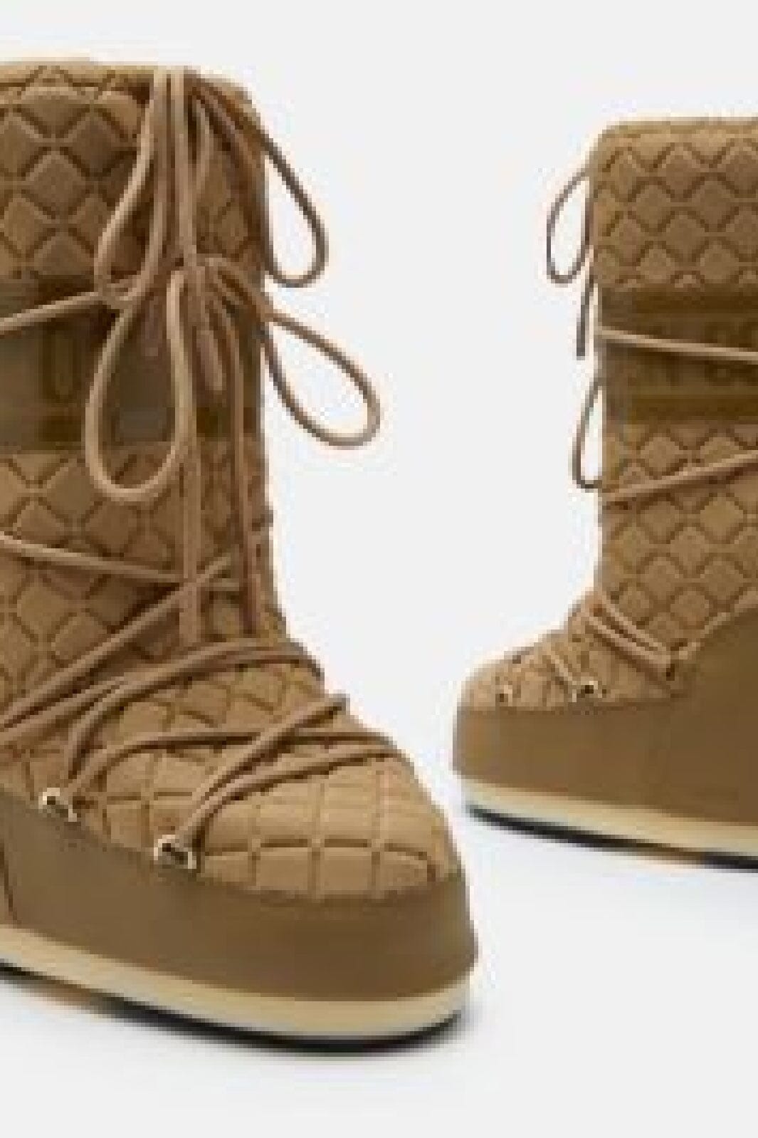 Moon Boot - Mb Icon Quilt - M013 Caramel Støvler 